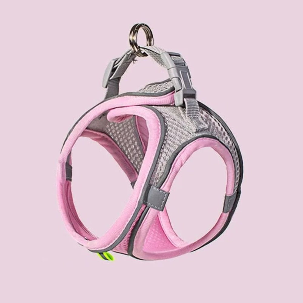 Breathable AirMesh Reflective Harness Leash Set 8