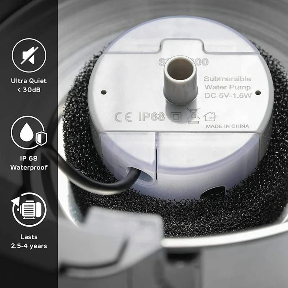 UltraQuiet Submersible Smart Fountain Pump 5