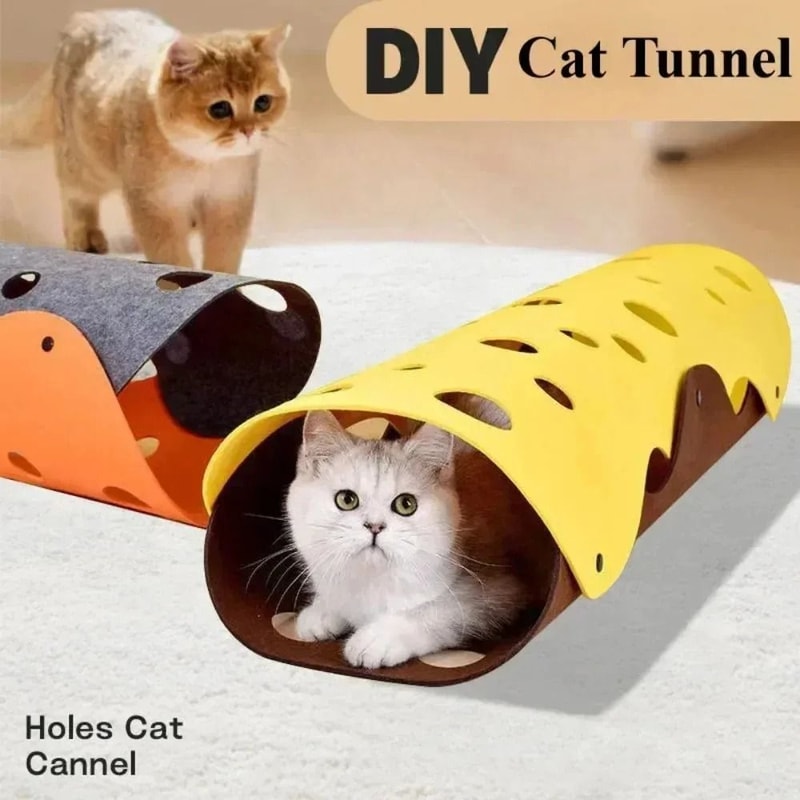 Modular FeltFlex DIY Activity Tunnel Bed 3