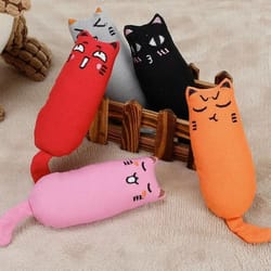 rustle-sound "teeth-grinding" catnip plush