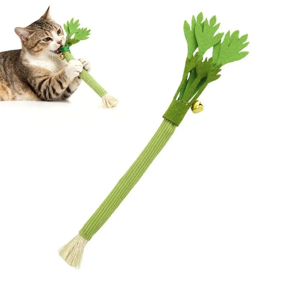 GardenFresh Realistic Celery Catnip Kicking Stick 6
