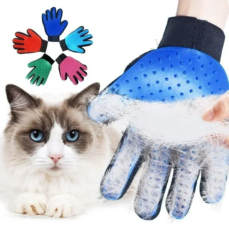 GentleTouch Deshedding Massage Grooming Pair 0