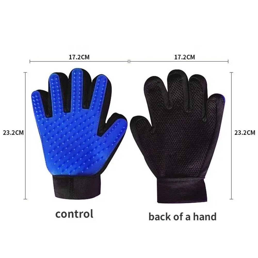 GentleTouch Deshedding Massage Grooming Pair 1