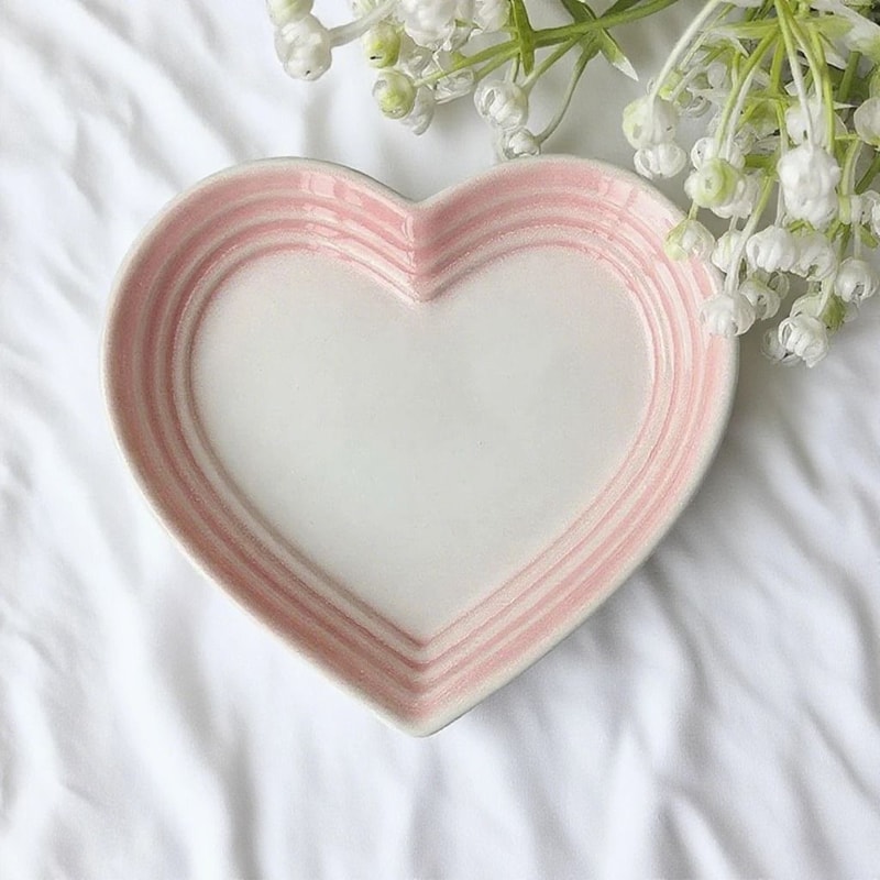 Gradient HeartShaped Ceramic Comfort Bowl 6