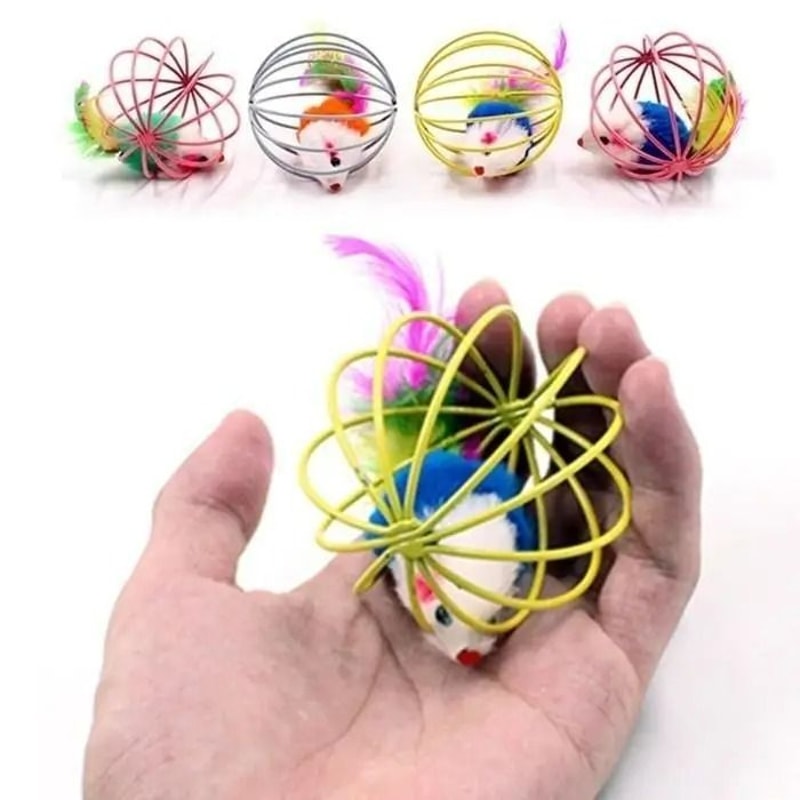 CageEscape Rolling Mouse Puzzle Ball 4