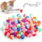 JinglePounce MultiColor Rattle Balls 6Pack 7