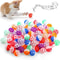 JinglePounce MultiColor Rattle Balls 6Pack 7