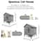 ArcticShield WeatherResistant Outdoor Cat Shelter 6