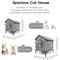 ArcticShield WeatherResistant Outdoor Cat Shelter 6