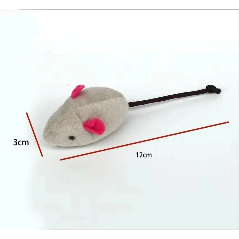 WildChase Natural Catnip Plush Mice 6