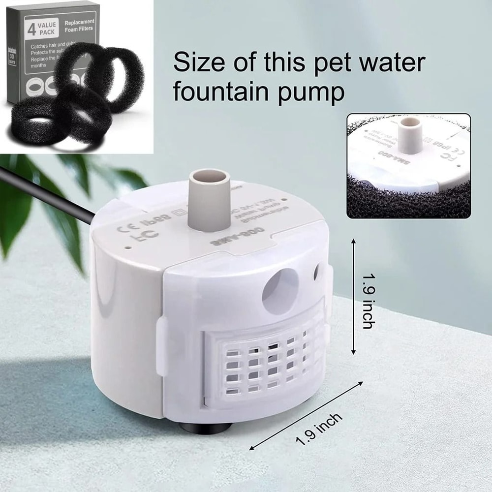 Precision Replacement UltraQuiet Fountain Pump 1