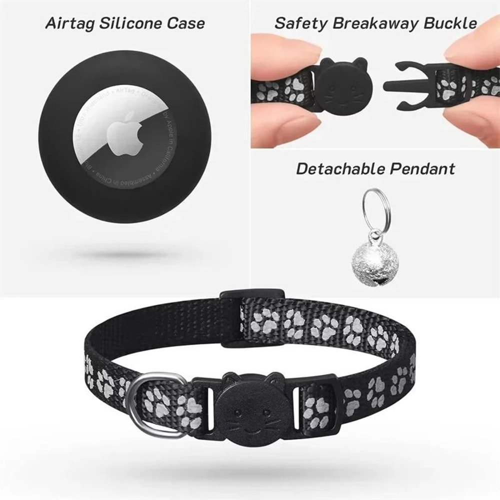 GuardianTrack AirTag Compatible Safety Collar 3