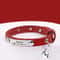 HeirloomFit Personalized Leather Cat Collar 8