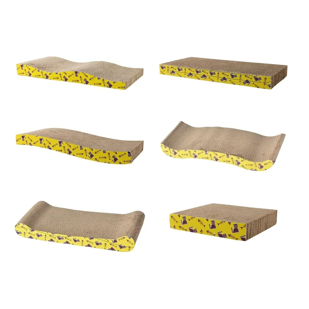 EcoCurve HighDensity Cardboard Scratch Lounge 0