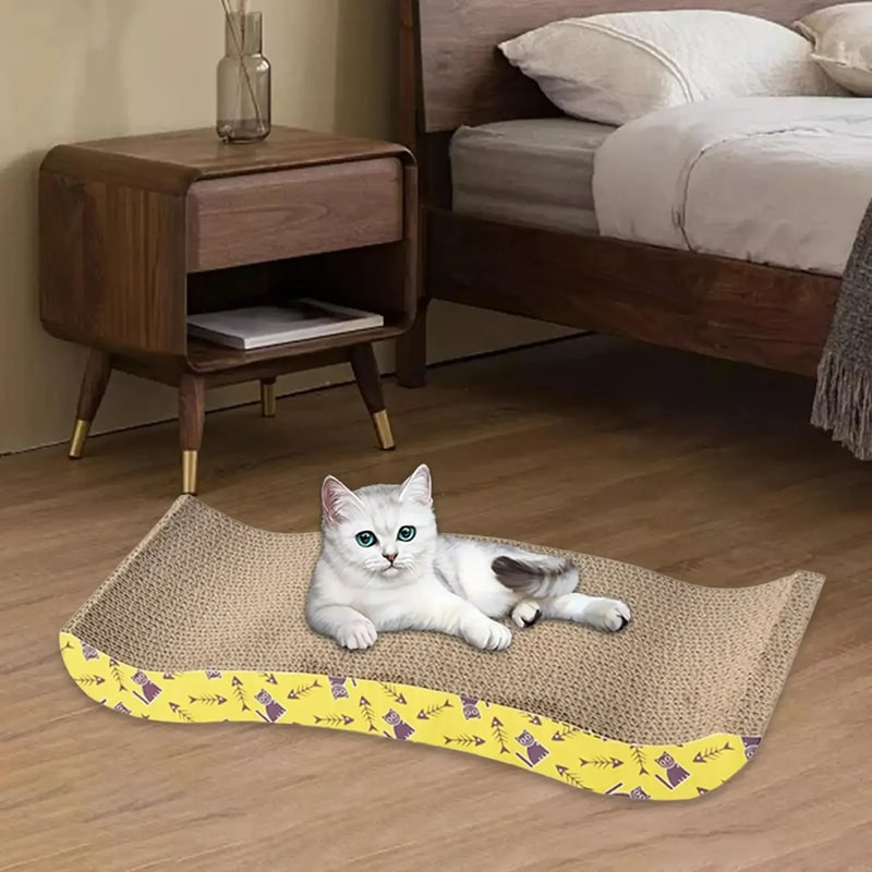 EcoCurve HighDensity Cardboard Scratch Lounge 9