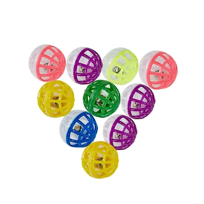 JinglePulse Interactive Hollow Training Balls 10Pack 9