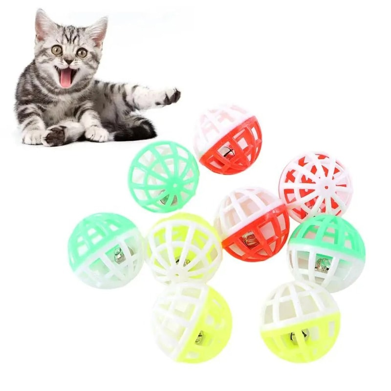 JinglePulse Interactive Hollow Training Balls 10Pack 1