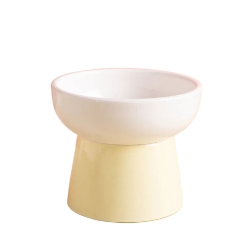 ZenithCurve Elevated Ceramic Feeding Dish 9