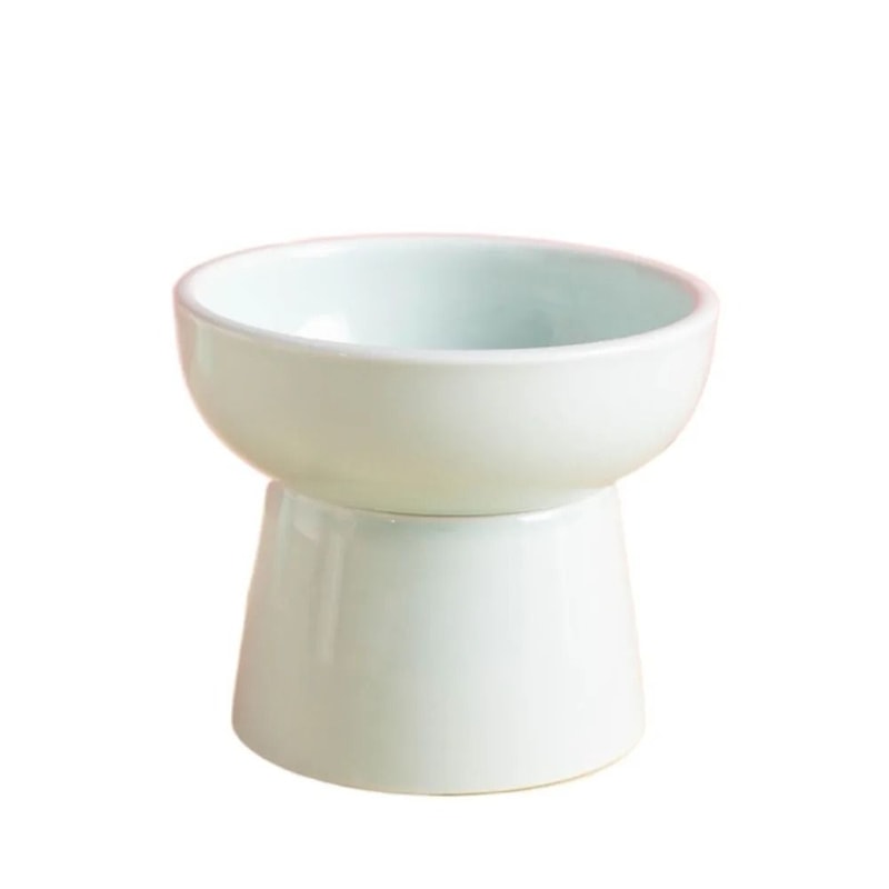 ZenithCurve Elevated Ceramic Feeding Dish 12