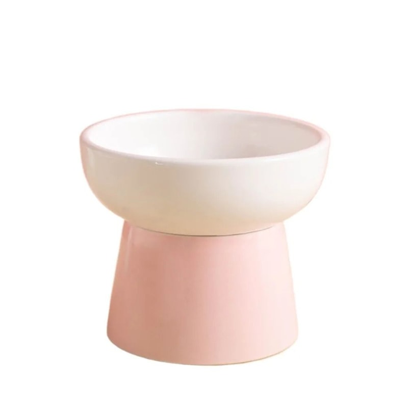 ZenithCurve Elevated Ceramic Feeding Dish 8