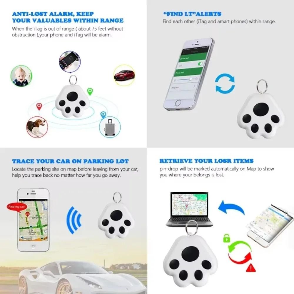 GuardianPaw Mini Bluetooth AntiLost Tracker 3
