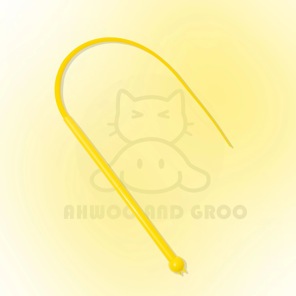 Simulated Mouse Tail Cat Teaser Interactive Silicone Play Toy With Bell 9