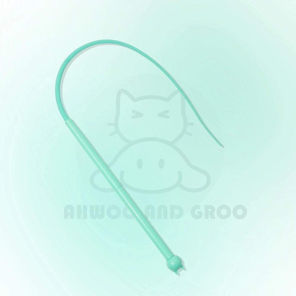 Simulated Mouse Tail Cat Teaser Interactive Silicone Play Toy With Bell 10