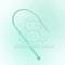 Simulated Mouse Tail Cat Teaser Interactive Silicone Play Toy With Bell 10