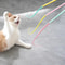 Simulated Mouse Tail Cat Teaser Interactive Silicone Play Toy With Bell 6