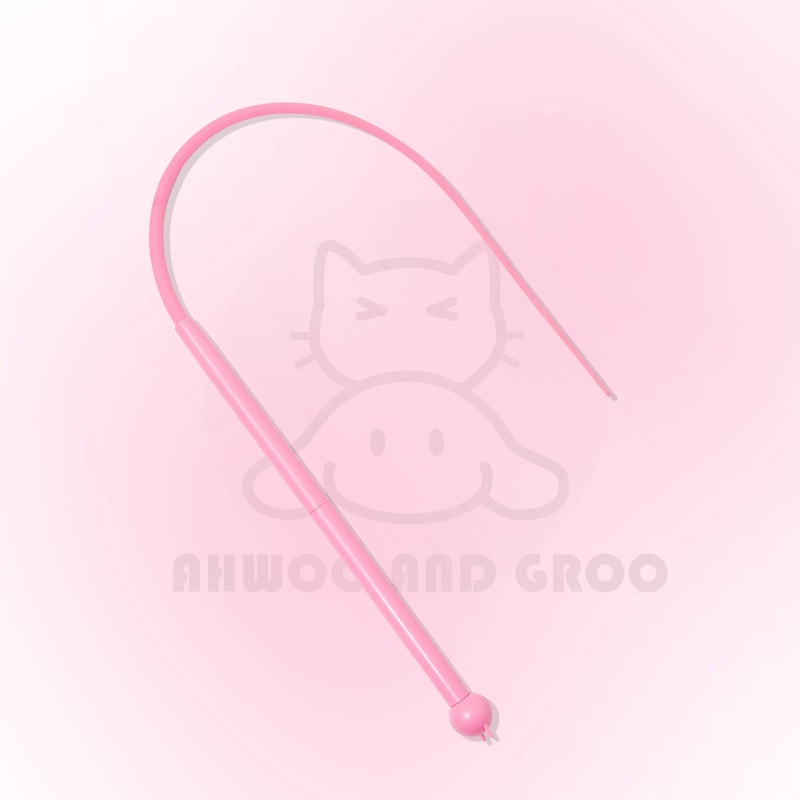 Simulated Mouse Tail Cat Teaser Interactive Silicone Play Toy With Bell 8