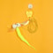 Independent Hanging Door Cat Teaser Elastic SelfPlay Toy With Feathers 8