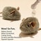 Squeaky Plush Mouse Cat Chew Toy BiteResistant Interactive Prey Toy 4