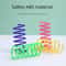 Colorful Jumping Spring Cat Toy 4Piece Interactive Play Set 4