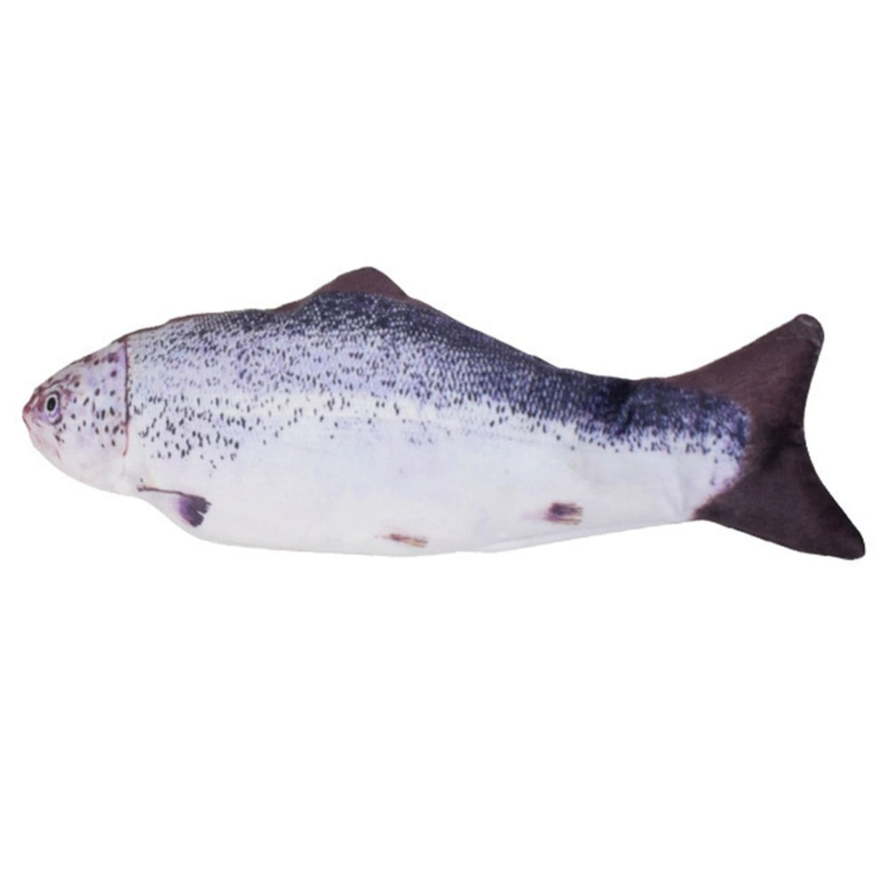 Interactive Flopping Fish Cat Toy USB Rechargeable Moving Pet Teaser 7