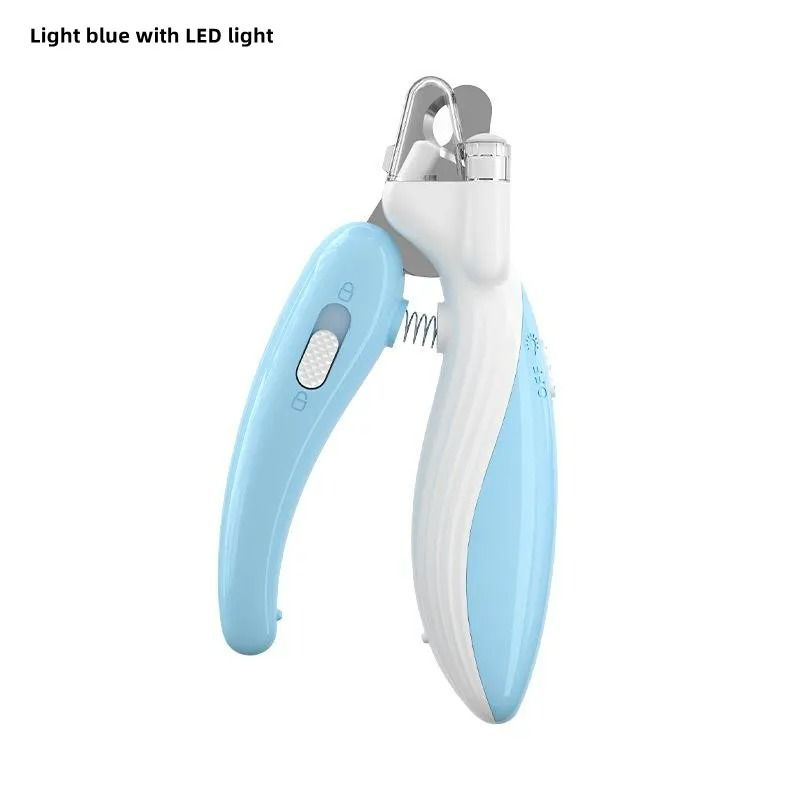 LED Pet Nail Trimmer Precision Electric Grinder Safety Clipper 9