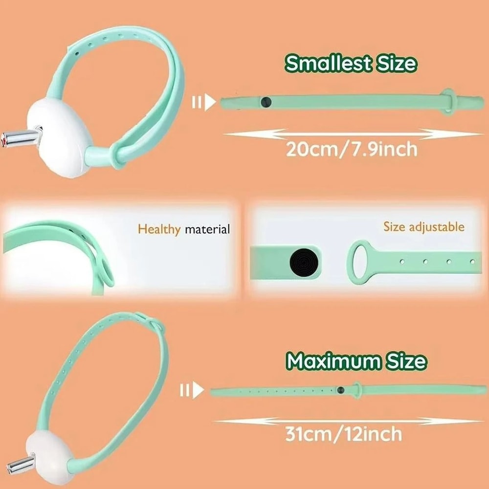 Interactive HandsFree Laser Cat Collar Automatic USB Rechargeable Teaser 6