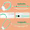 Interactive HandsFree Laser Cat Collar Automatic USB Rechargeable Teaser 6