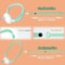Interactive HandsFree Laser Cat Collar Automatic USB Rechargeable Teaser 6