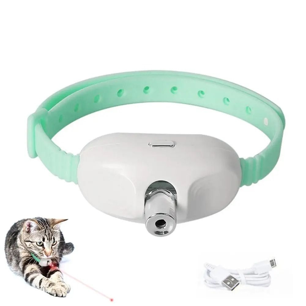 Smart Interactive Laser Cat Collar Automatic HandsFree Rechargeable Teaser 8