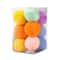 Interactive Soft PomPom Cat Toy Balls 12Piece MultiColor Play Set 0