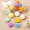 Interactive Soft PomPom Cat Toy Balls 12Piece MultiColor Play Set 1