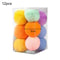 Interactive Soft PomPom Cat Toy Balls 12Piece MultiColor Play Set 6