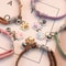 Footprint Pattern Breakaway Cat Collar Adjustable Safety Ring For Kittens Puppies 3