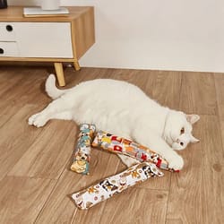 interactive cat grass plush pillow – pure natural happiness & dental care
