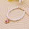 Exquisite Pearl Cat Necklace Adjustable Luxury Jewelry Collar For Kittens Small Pets 11