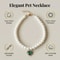 Exquisite Pearl Cat Necklace Adjustable Luxury Jewelry Collar For Kittens Small Pets 13