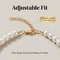 Exquisite Pearl Cat Necklace Adjustable Luxury Jewelry Collar For Kittens Small Pets 6