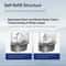 Smart Tipping Automatic Pet Water Fountain 3L Wireless Rechargeable Dispenser Stainless Steel Edit 4