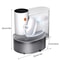 Smart Tipping Automatic Pet Water Fountain 3L Wireless Rechargeable Dispenser Stainless Steel Edit 6