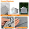 Weatherproof Insulated Outdoor Cat Shelter Foldable Winter Haven For Feral Pets 5